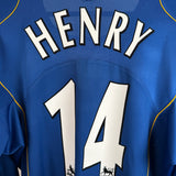 Arsenal Auswärtstrikot 2004/05 Langarm – Henry #14 – Nike – Größe XL