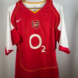 Arsenal Heimtrikot 2004/05 – Henry #14 – Nike – Größe XL
