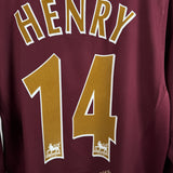 Arsenal Jubiläum-Auswärtstrikot 2005/06 – Highbury 1913–2006 – Langarm – Nike – Größe M
