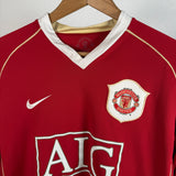 Manchester United Home Shirt 2006 – Ronaldo #7 – Long Sleeve – Nike – Size M