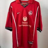 1. FC Kaiserslautern 2000/01 Heimtrikot – Djorkaeff #14 – Nike (XXL)