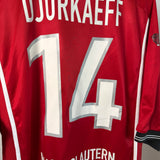 1. FC Kaiserslautern 2000/01 Heimtrikot – Djorkaeff #14 – Nike (XXL)