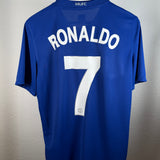 Manchester United Away Shirt 2008 – 40th Anniversary – Ronaldo #7 – Nike – Size M
