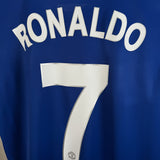 Manchester United Away Shirt 2008 – 40th Anniversary – Ronaldo #7 – Nike – Size M