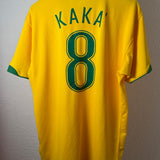 Brasilien 2006 Heimtrikot – Kaká #8 (XL)
