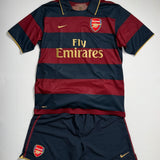 Arsenal Third Kit 2007/08 – Shirt + Shorts – Size L