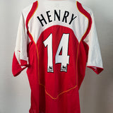 Arsenal FC 2004/05 Heimtrikot – Thierry Henry #14 – Nike (XL)