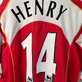 Arsenal FC 2004/05 Heimtrikot – Thierry Henry #14 – Nike (XL)