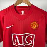 Manchester United 2007/08 Heimtrikot – Nike  – Cristiano Ronaldo #7 - M