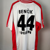Matchworn! Rot Weiss Ahlen 2003/04 Heimtrikot – Marek Benčík #44 – Penalty (XL)