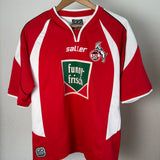 1. FC Köln 2004/05 Heimtrikot – Sinkiewicz #20 – Saller (M)