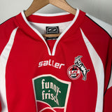 1. FC Köln 2004/05 Heimtrikot – Sinkiewicz #20 – Saller (M)