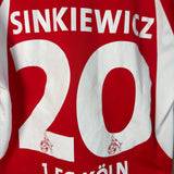 1. FC Köln 2004/05 Heimtrikot – Sinkiewicz #20 – Saller (M)