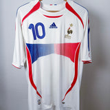 Frankreich 2006 Auswärtstrikot – Zidane #10 (XL)