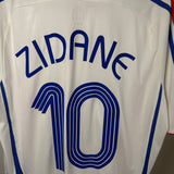 Frankreich 2006 Auswärtstrikot – Zidane #10 (XL)