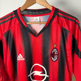 AC Mailand 2004/05 Heimtrikot – Maldini #3 – adidas (L)