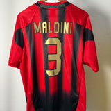 AC Mailand 2004/05 Heimtrikot – Maldini #3 – adidas (L)