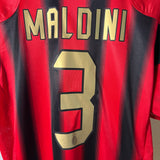 AC Mailand 2004/05 Heimtrikot – Maldini #3 – adidas (L)
