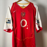 Arsenal FC 2004/05 Heimtrikot – Thierry Henry #14 – Nike (XL)