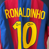 FC Barcelona Heimtrikot 2003 – Ronaldinho #10 – Nike – Größe L