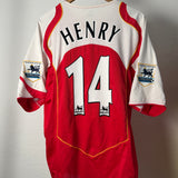 Arsenal FC 2004/05 Heimtrikot – Thierry Henry #14 – Nike (XL)