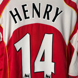 Arsenal FC 2004/05 Heimtrikot – Thierry Henry #14 – Nike (XL)