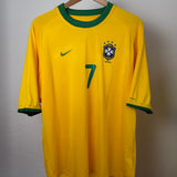 Brasilien Heimtrikot 2000 – Ronaldinho #7 – Nike – Größe L