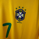 Brasilien Heimtrikot 2000 – Ronaldinho #7 – Nike – Größe L