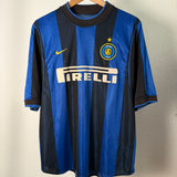 Inter Mailand 2000/01 Heimtrikot – Ronaldo #9 – Nike (L)