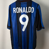 Inter Mailand 2000/01 Heimtrikot – Ronaldo #9 – Nike (L)