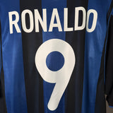 Inter Mailand 2000/01 Heimtrikot – Ronaldo #9 – Nike (L)