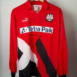 Eintracht Frankfurt 1993/94 Heimtrikot – Puma – Tetra Pak – Langarm – Größe M
