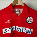 Eintracht Frankfurt 1993/94 Heimtrikot – Puma – Tetra Pak – Langarm – Größe M
