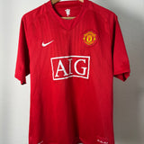 Manchester United 2007/08 Heimtrikot – Cristiano Ronaldo #7 – L