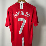 Manchester United 2007/08 Heimtrikot – Cristiano Ronaldo #7 – L