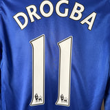 Chelsea FC 2008/09 Heimtrikot Langarm – Didier Drogba #11 – adidas (S)