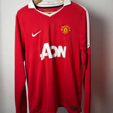 Manchester United Heimtrikot 2010 – Nani #17 – Nike – Größe M (Langarm)