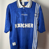 FC Schalke 04 1996/97 Heimtrikot – Kärcher – adidas (XL)