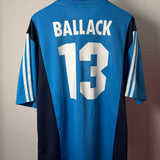 Bayer 04 Leverkusen Auswärtstrikot 2001/02 – Ballack #13 – Adidas – Größe XXL