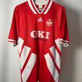 1. FC Kaiserslautern 1995/96 Heimtrikot – Holger Hollerbach #3 – adidas (L)