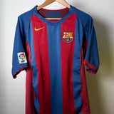 FC Barcelona Heimtrikot 2004 – Nike – Größe M/L