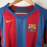 FC Barcelona Heimtrikot 2004 – Nike – Größe M/L