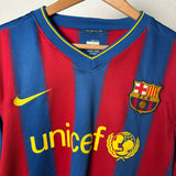 FC Barcelona 2009/10 Heimtrikot – Messi #10 – Nike – Größe L