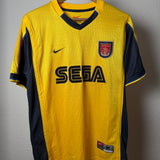 Arsenal FC 1999 Auswärtstrikot – Henry #14 – Sega – Nike – Größe M