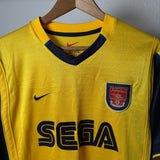 Arsenal FC 1999 Auswärtstrikot – Henry #14 – Sega – Nike – Größe M