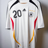 Germany (DFB) 2006 Home Jersey – Podolski #20 – Adidas – Size XXL