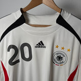 Germany (DFB) 2006 Home Jersey – Podolski #20 – Adidas – Size XXL