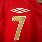 England 2006 Away Kit – Beckham #7 – Umbro – Size M