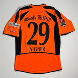Arminia Bielefeld 2007/08 – Drittes Trikot – Aigner #29 – Match Prepared – Größe M