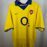 🚨DEFEKT🚨 Arsenal FC Auswärtstrikot 2003 – Henry #14 – Größe L